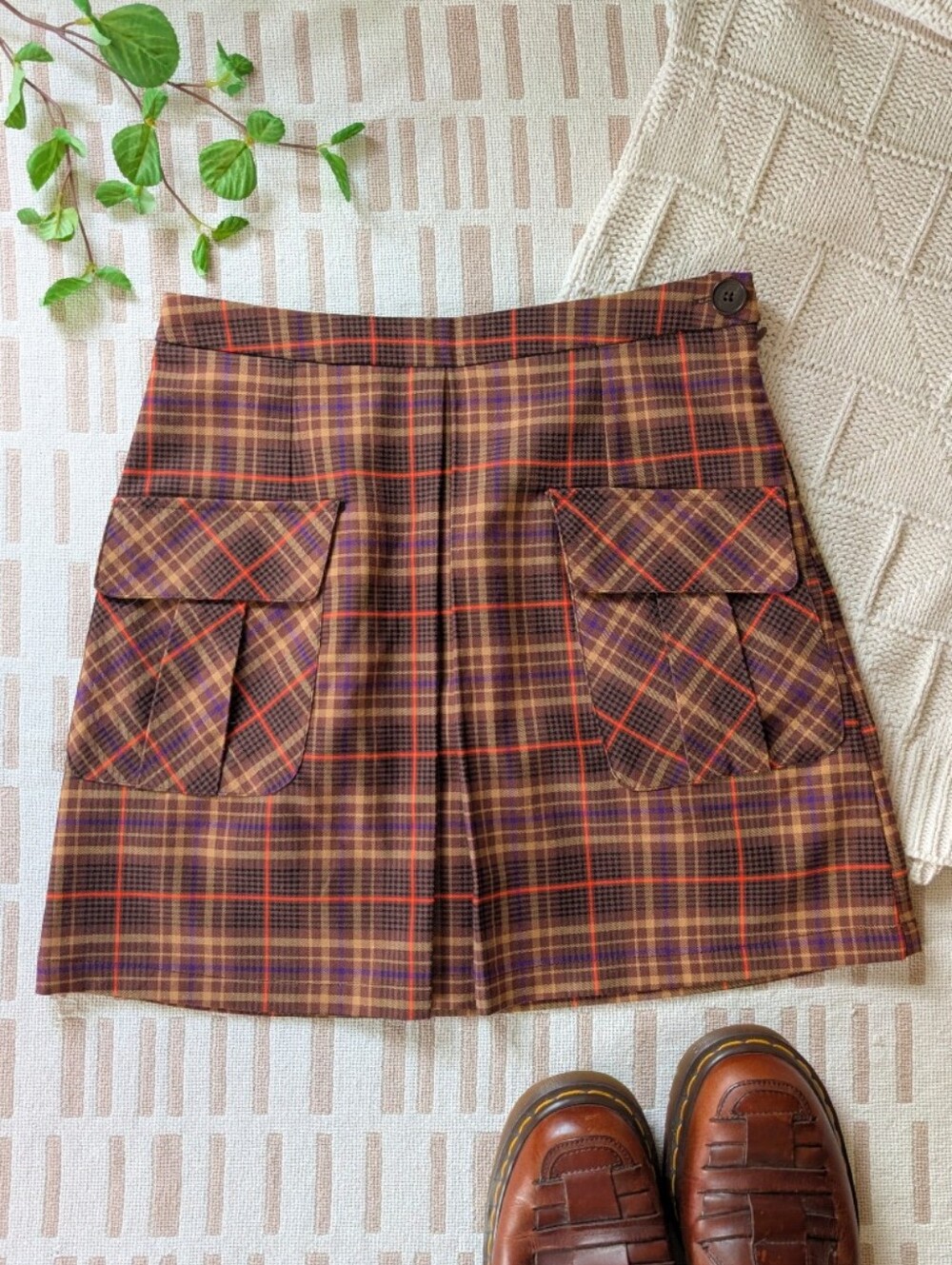 Clockhouse | C & A | Elements Collection | Y2K Plaid Mini Skirt